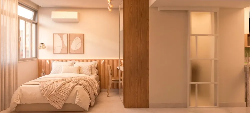 Apartamento, 1 quarto, 21 m² - Foto 2