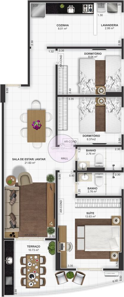 Apartamento, 3 quartos, 93 m² - Foto 13