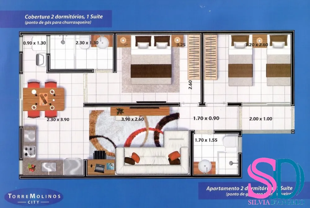 Apartamento, 2 quartos, 74 m² - Foto 15