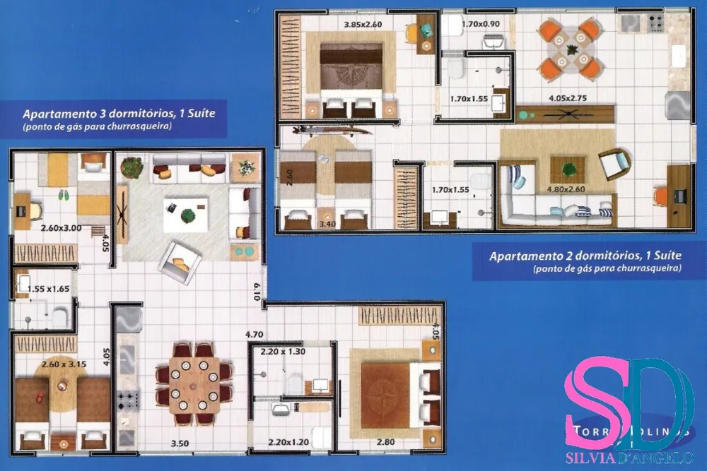Apartamento, 2 quartos, 74 m² - Foto 8