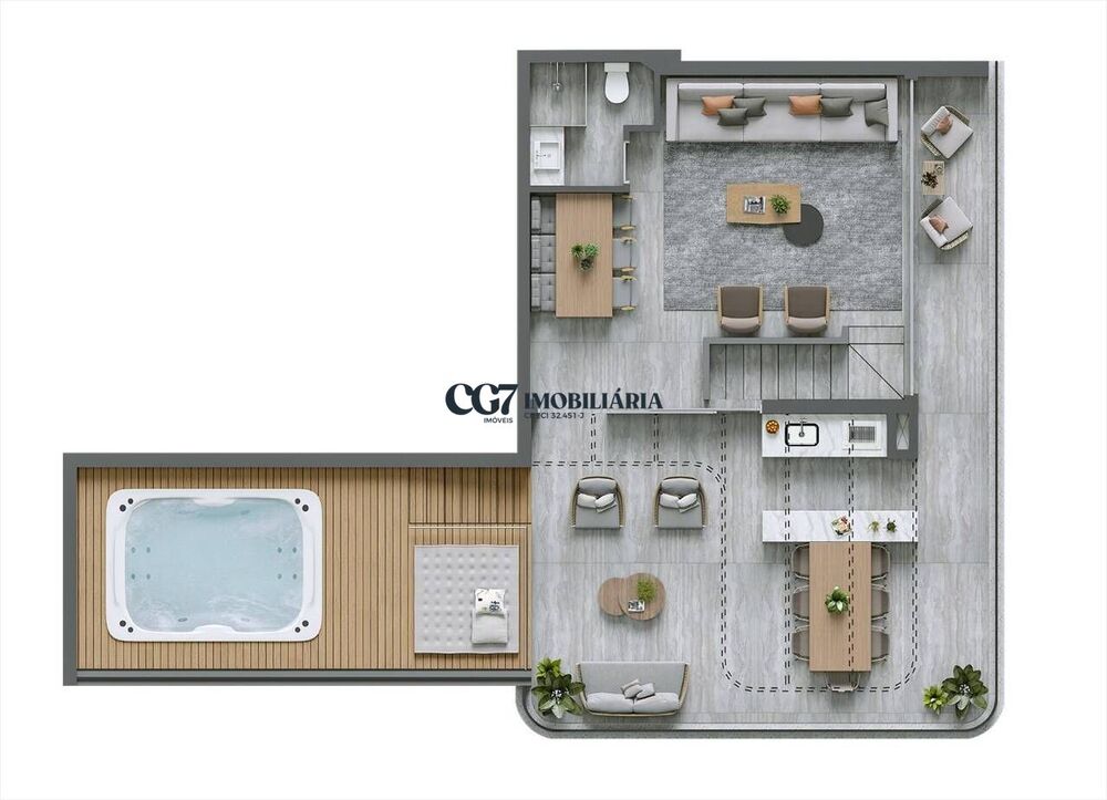 Cobertura, 4 quartos, 249 m² - Foto 2