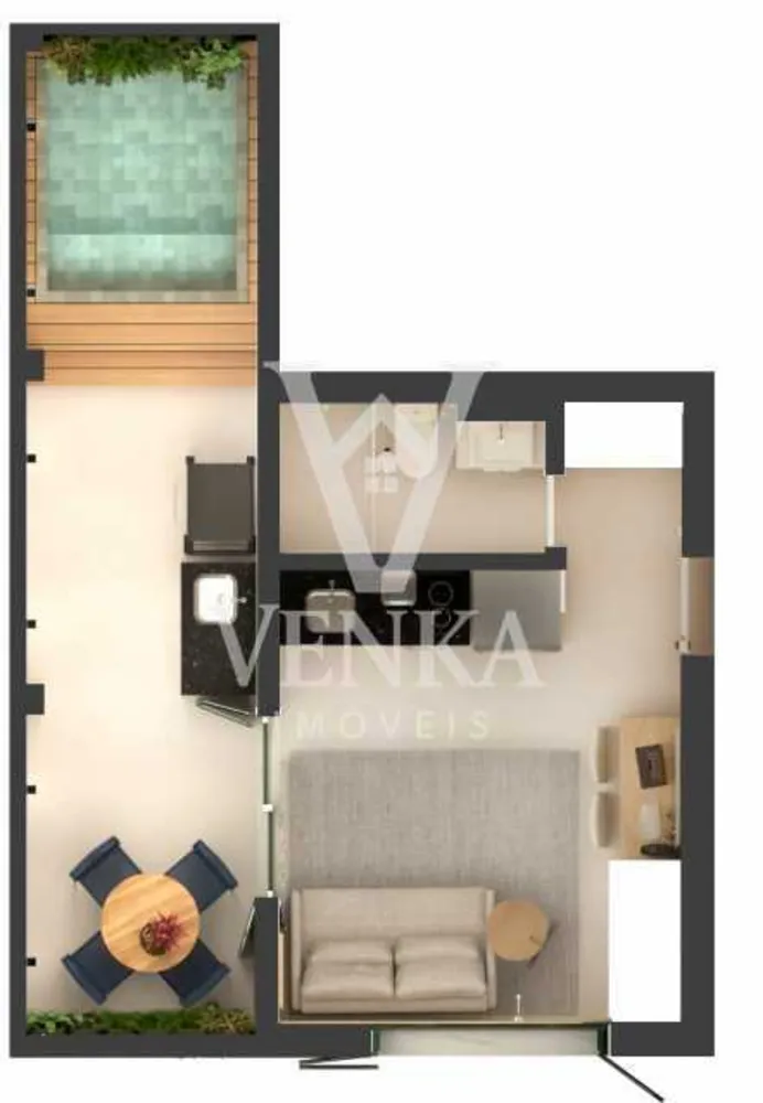 Apartamento, 1 quarto, 40 m² - Foto 20
