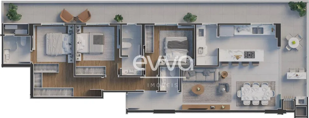 Apartamento, 3 quartos, 110 m² - Foto 28