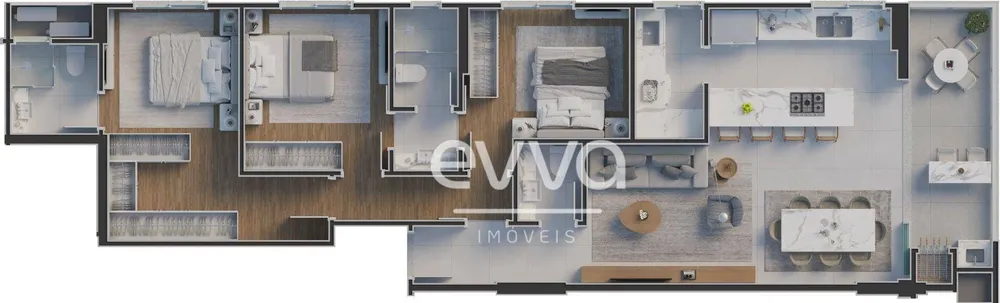 Apartamento, 3 quartos, 110 m² - Foto 33