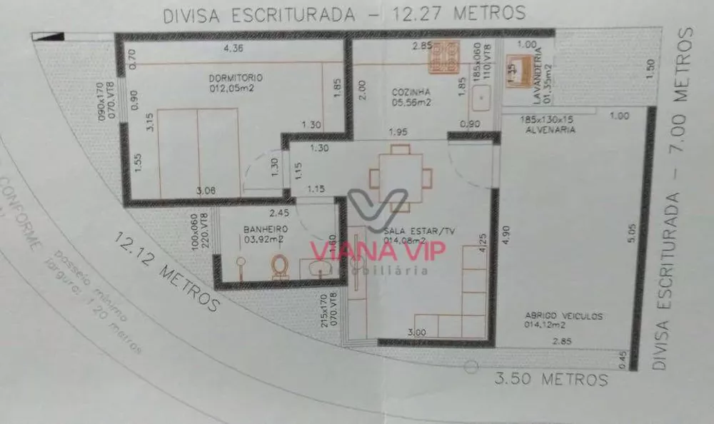Casa, 1 quarto, 57 m² - Foto 2