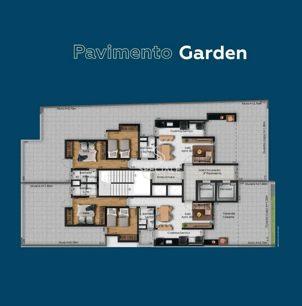 Apartamento, 2 quartos, 133 m² - Foto 6