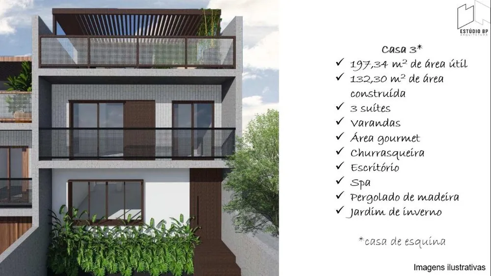 Casa de Condomínio, 3 quartos - Foto 3