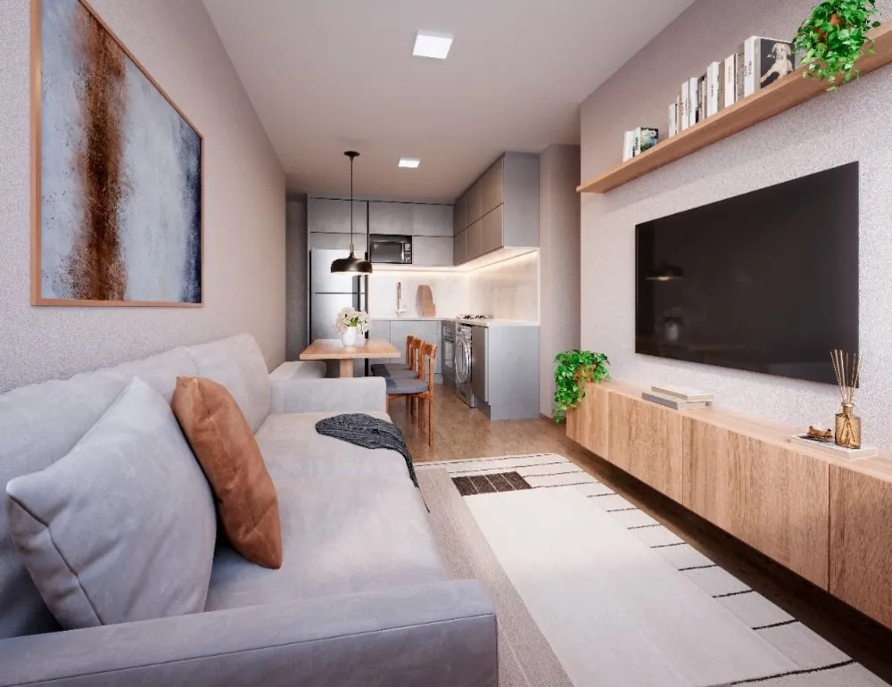Apartamento, 3 quartos, 53 m² - Foto 1