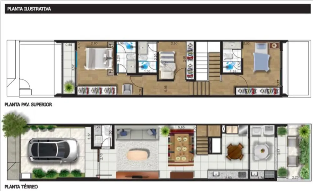 Sobrado, 3 quartos, 130 m² - Foto 5