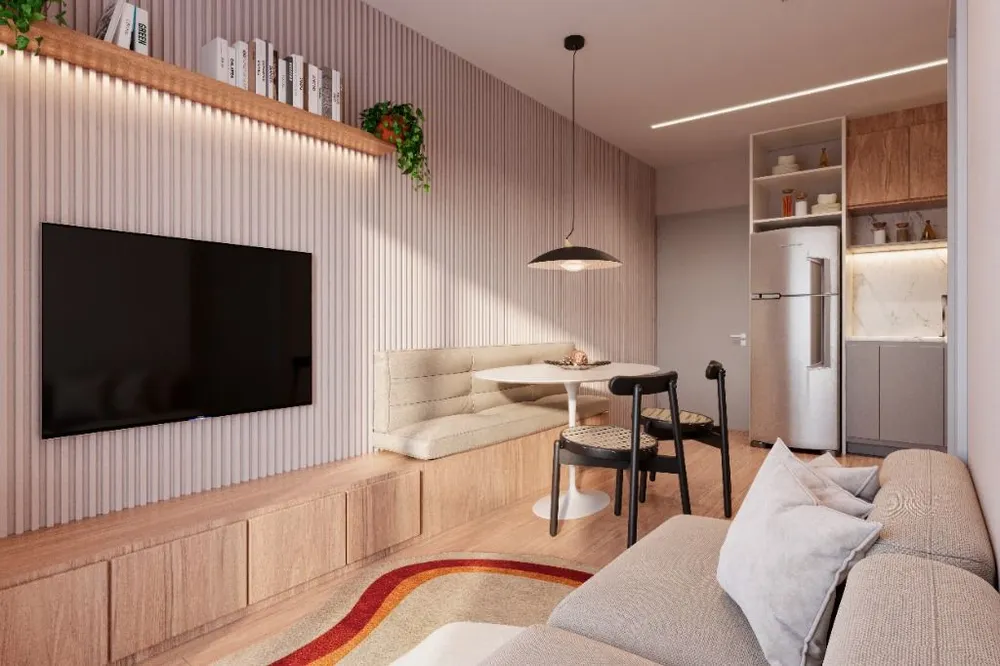 Apartamento, 1 quarto, 33 m² - Foto 2