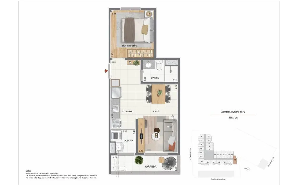 Apartamento, 2 quartos, 53 m² - Foto 20