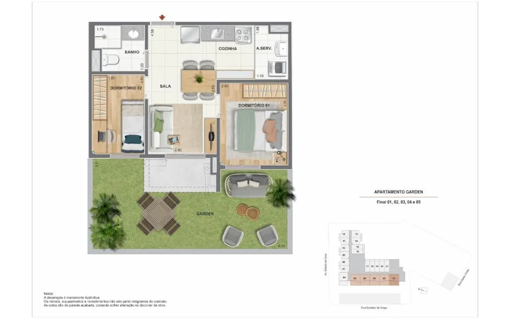 Apartamento, 2 quartos, 53 m² - Foto 24