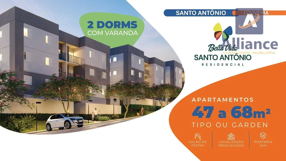 Apartamento, 2 quartos, 47 m² - Foto 2