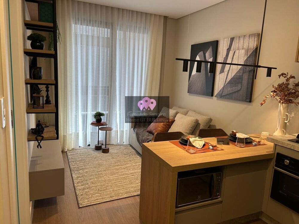 Apartamento, 1 quarto, 34 m² - Foto 1