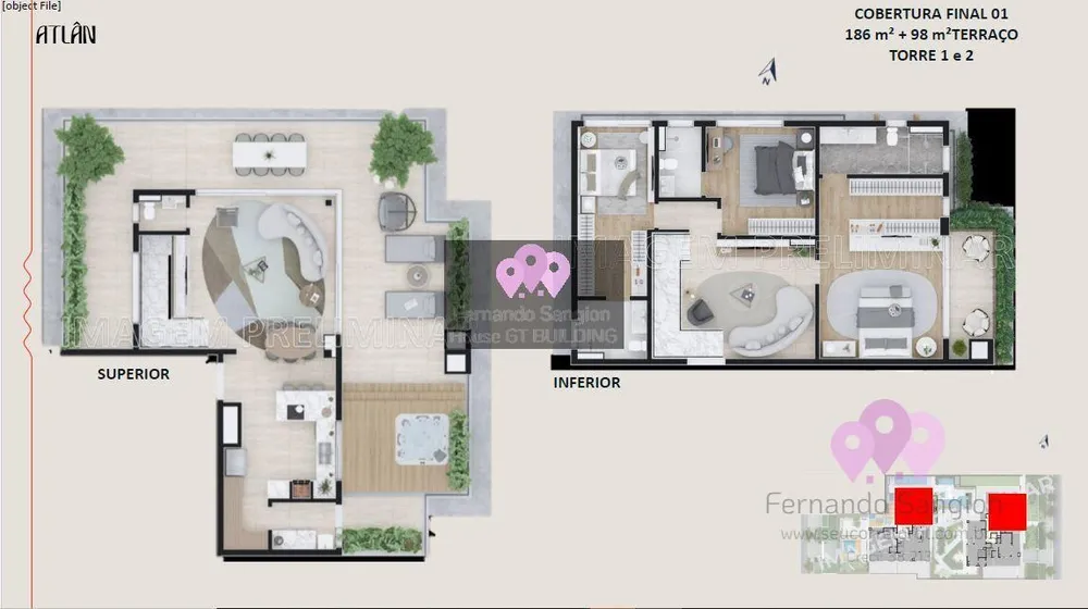 Apartamento, 3 quartos, 267 m² - Foto 3
