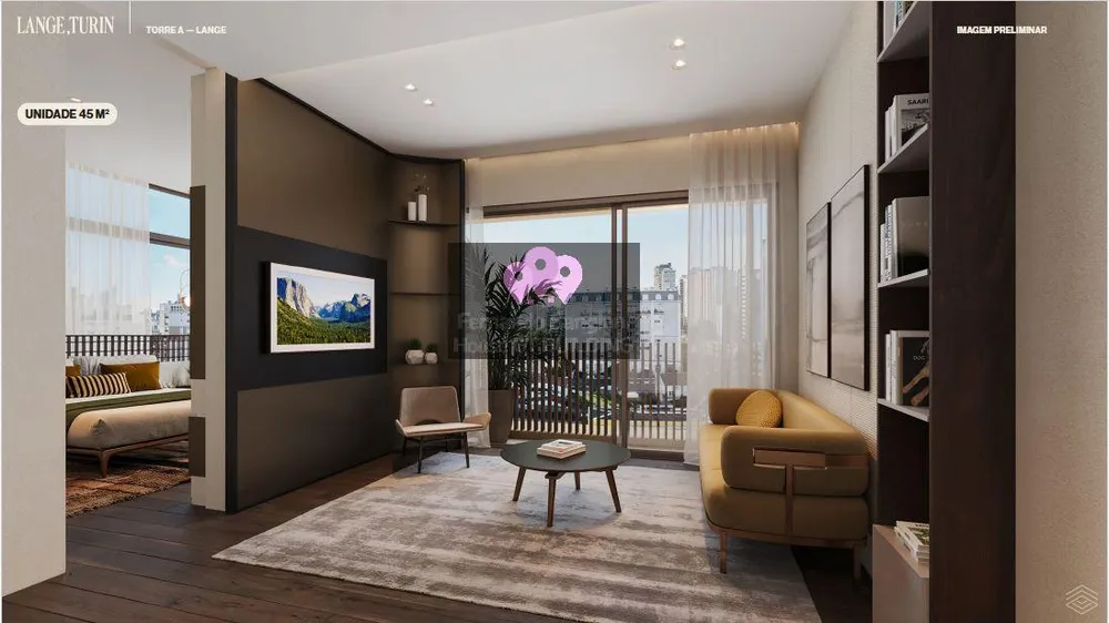 Apartamento, 1 quarto, 45 m² - Foto 4