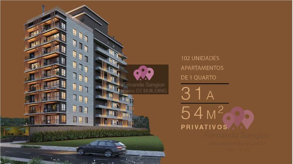 Apartamento à venda com 1 quarto, 34m² - Foto 1