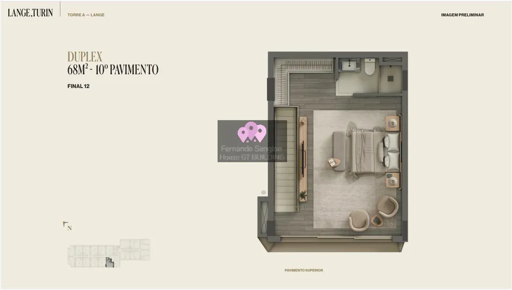 Apartamento, 1 quarto, 68 m² - Foto 4