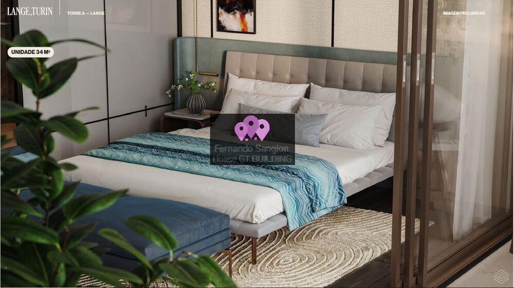 Apartamento, 1 quarto, 34 m² - Foto 2
