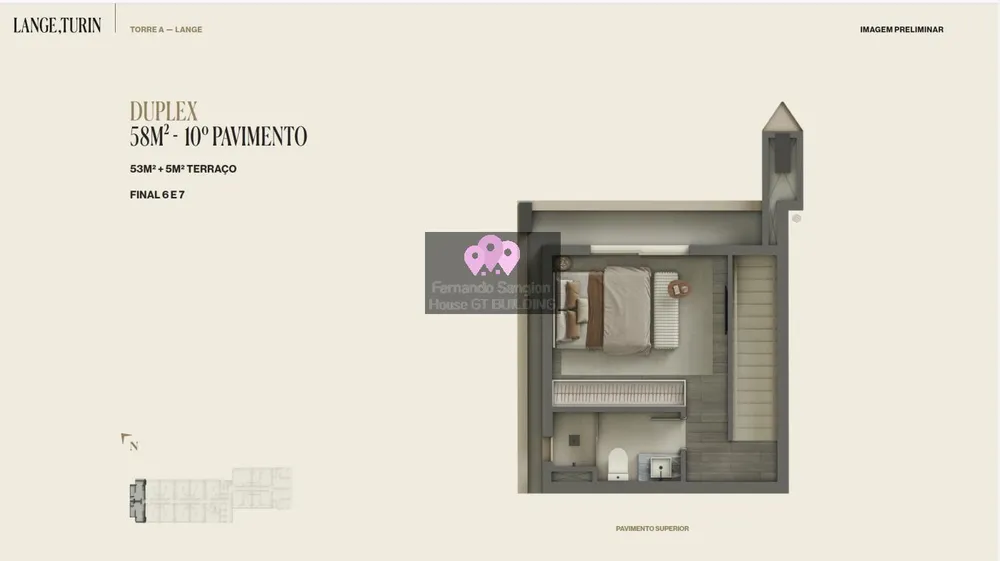Apartamento, 1 quarto, 58 m² - Foto 6