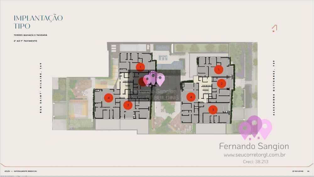 Apartamento à venda com 2 quartos, 108m² - Foto 1
