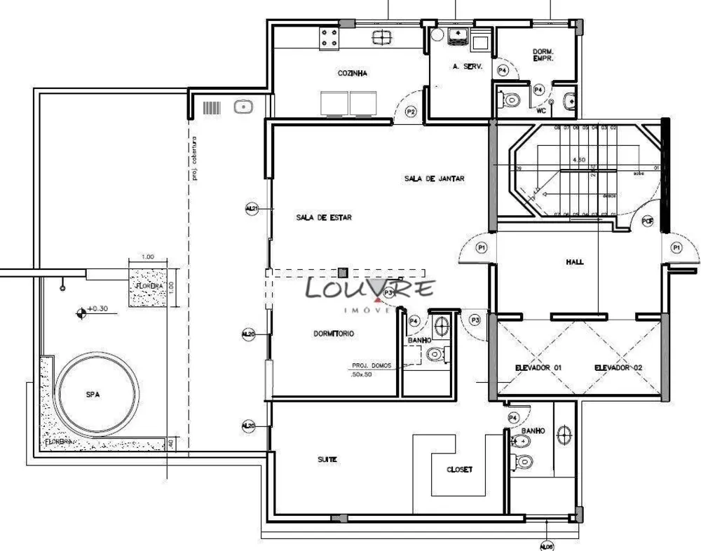 Apartamento, 1 quarto, 136 m² - Foto 9