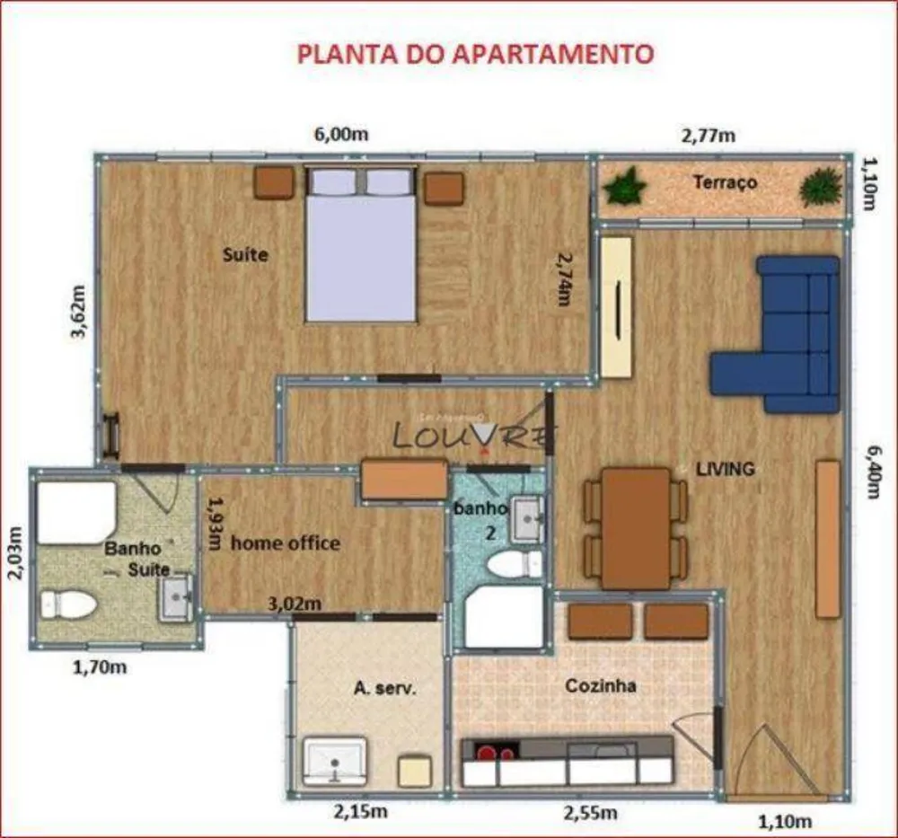 Apartamento, 2 quartos, 76 m² - Foto 6