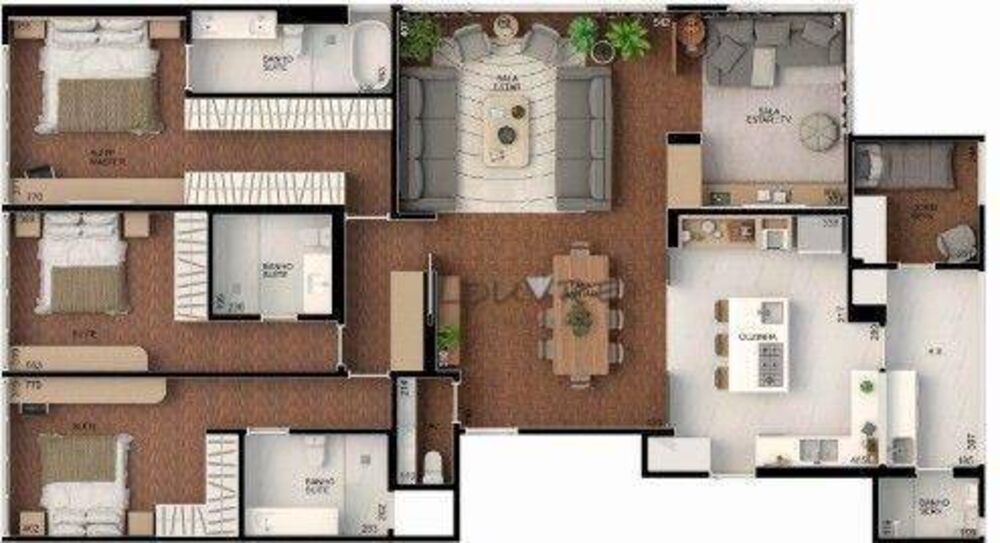 Apartamento, 3 quartos, 213 m² - Foto 12
