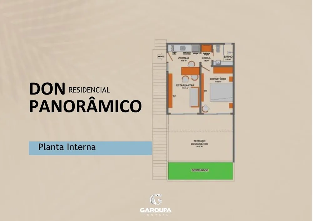 Apartamento, 1 quarto - Foto 12