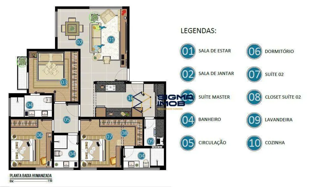 Apartamento, 3 quartos, 110 m² - Foto 5