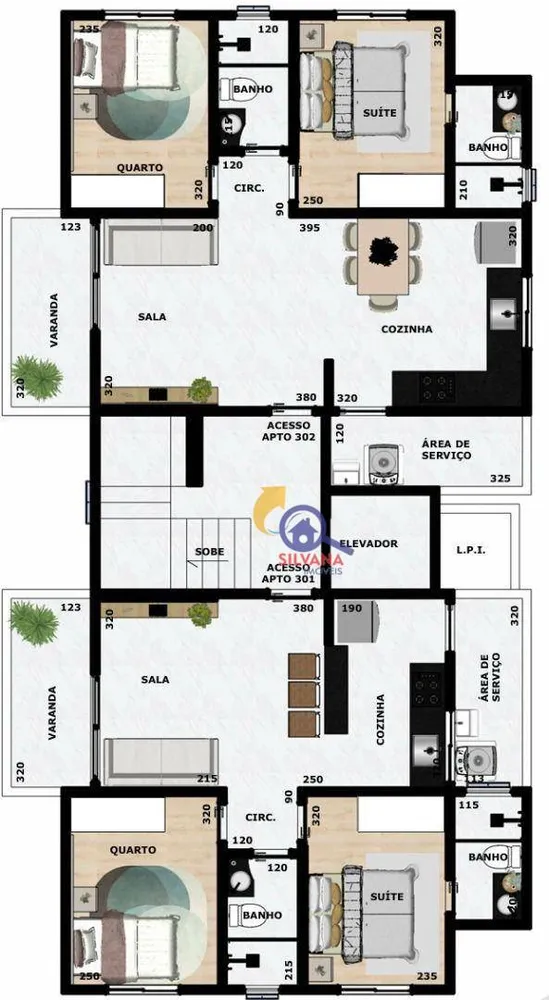 Apartamento, 2 quartos, 65 m² - Foto 3