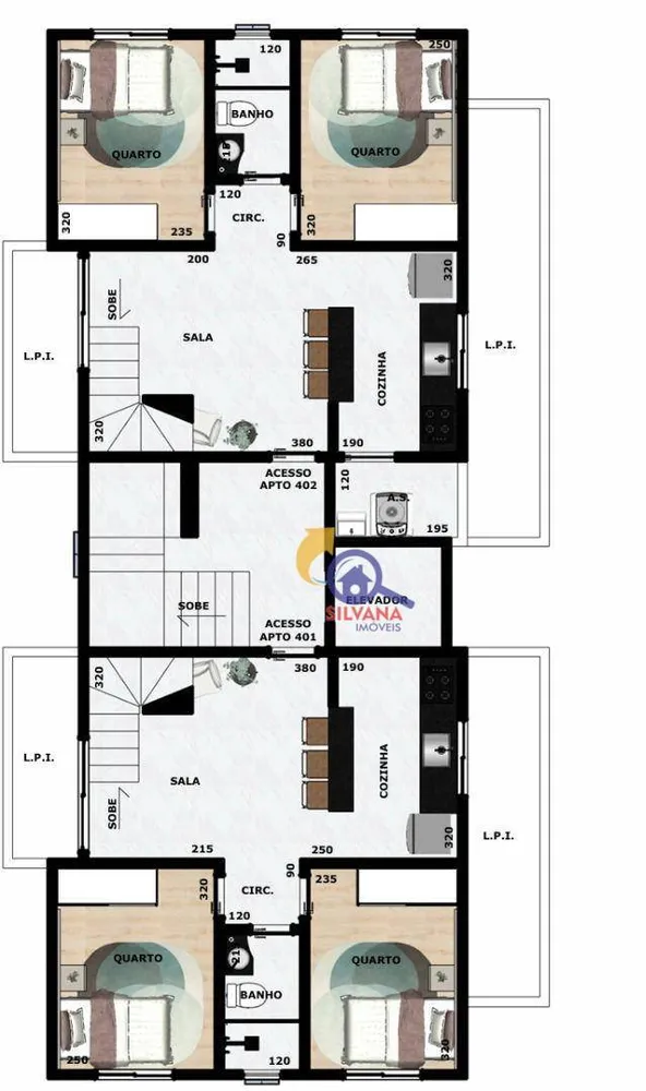 Apartamento, 2 quartos, 65 m² - Foto 4