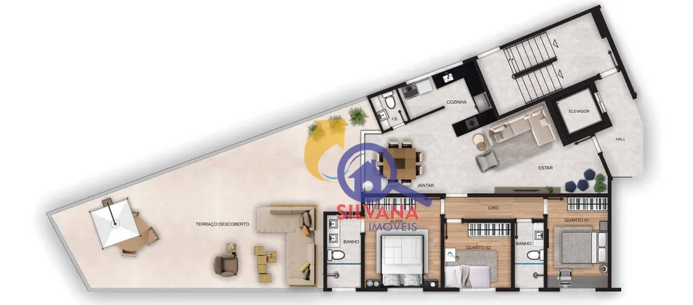 Apartamento, 3 quartos, 85 m² - Foto 7