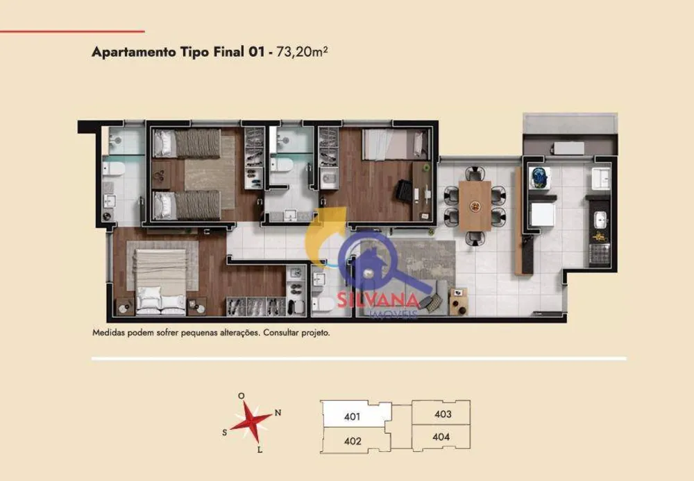 Cobertura, 3 quartos, 149 m² - Foto 11