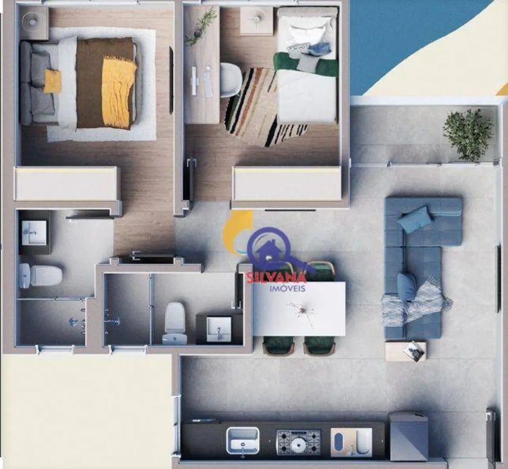 Cobertura, 2 quartos, 189 m² - Foto 15
