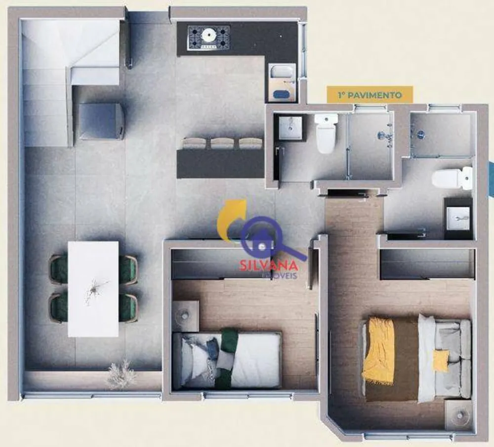 Cobertura, 2 quartos, 189 m² - Foto 13