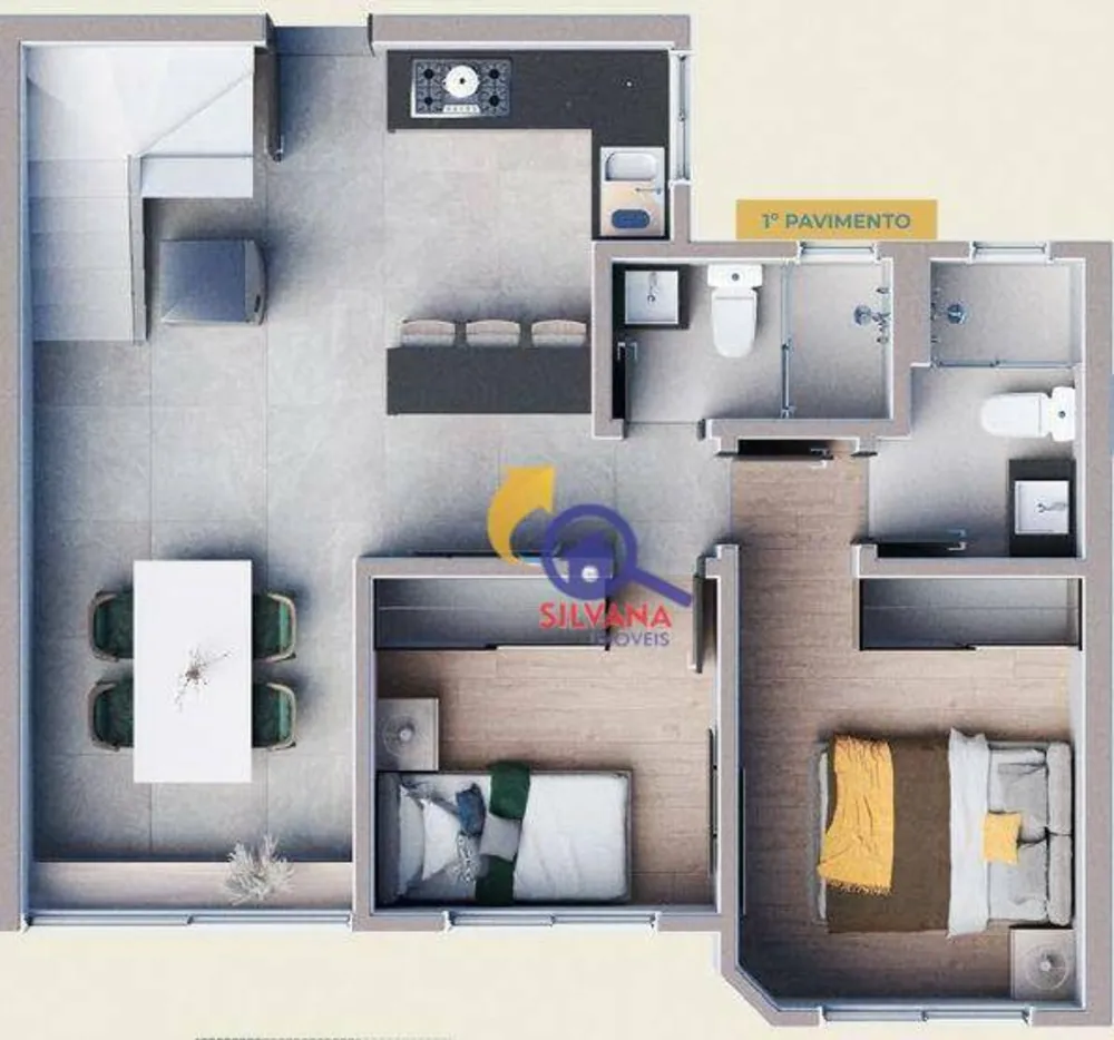 Cobertura, 2 quartos, 189 m² - Foto 9