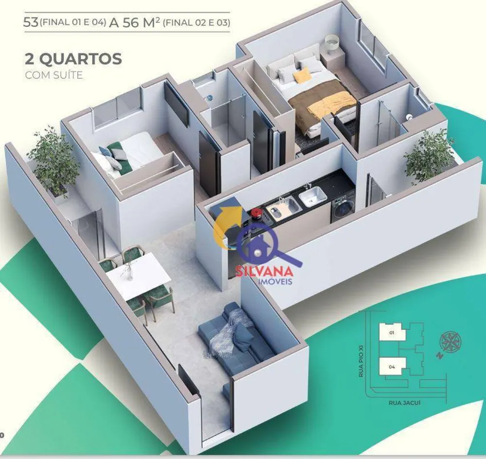 Apartamento, 2 quartos, 105 m² - Foto 14