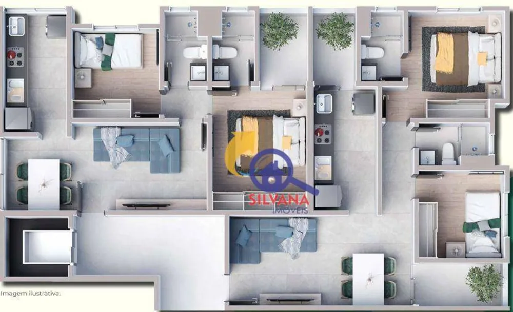 Apartamento, 2 quartos, 105 m² - Foto 13