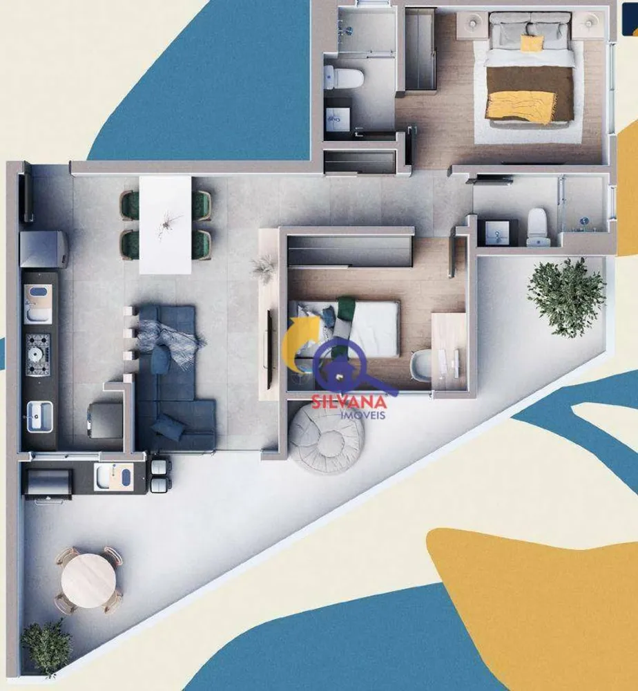 Apartamento, 2 quartos, 71 m² - Foto 11