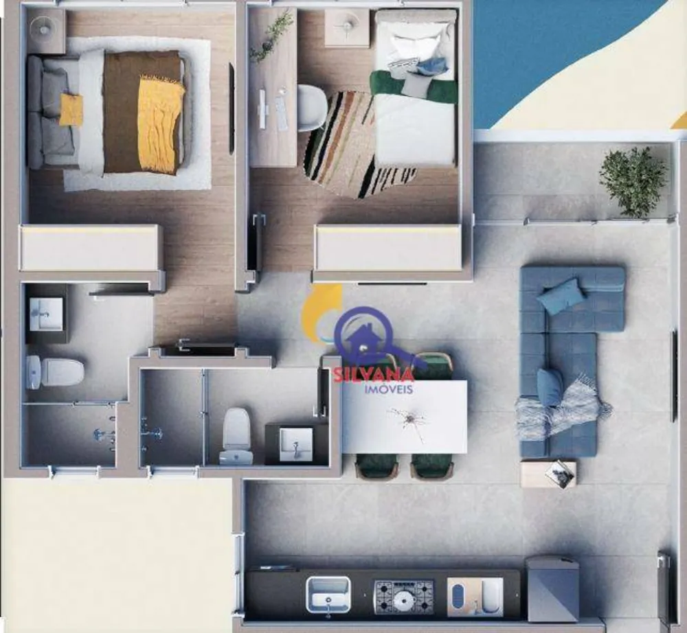 Apartamento, 2 quartos, 59 m² - Foto 15