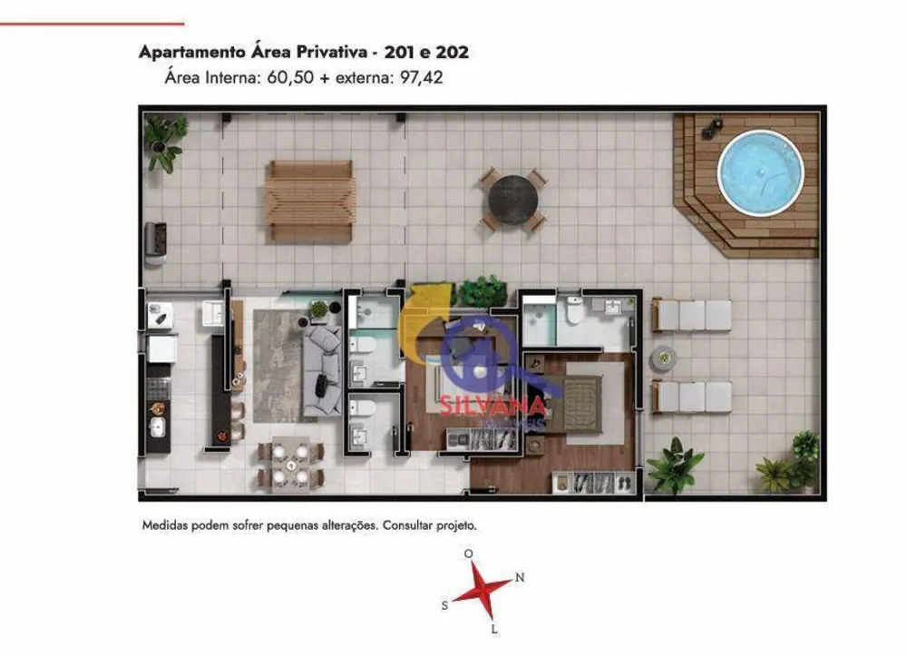 Apartamento, 2 quartos, 73 m² - Foto 6