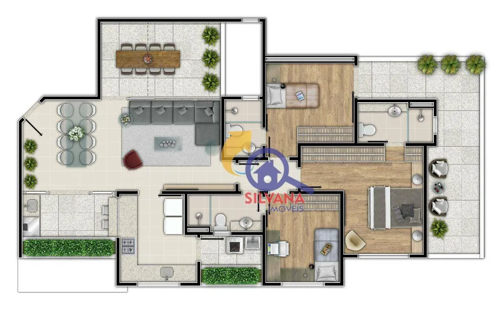 Cobertura, 4 quartos, 95 m² - Foto 15