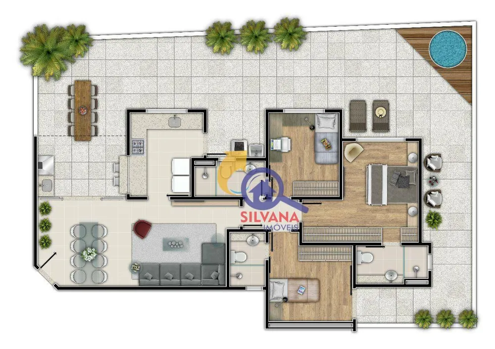 Cobertura, 4 quartos, 95 m² - Foto 16