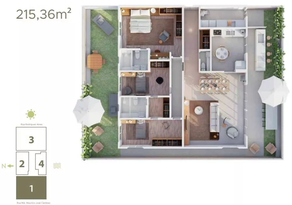 Apartamento, 3 quartos, 146 m² - Foto 5