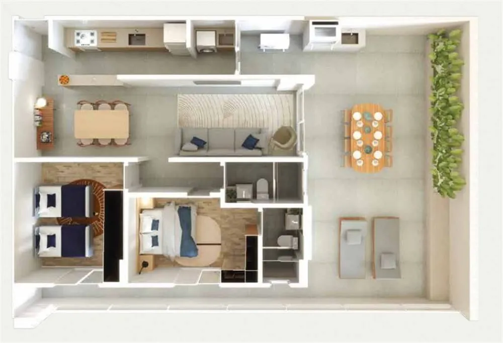 Apartamento, 2 quartos, 76 m² - Foto 1