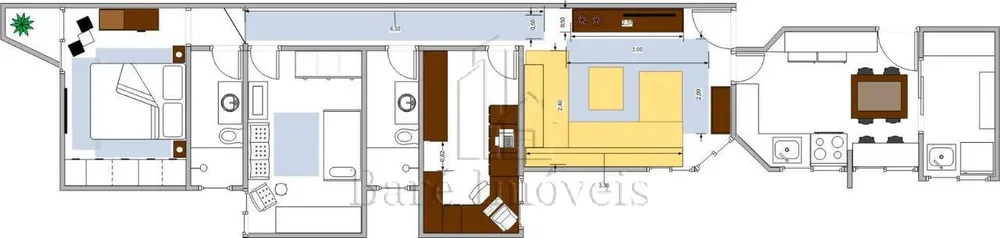Apartamento, 3 quartos, 105 m² - Foto 6