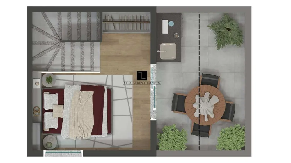 Apartamento, 1 quarto, 26 m² - Foto 4