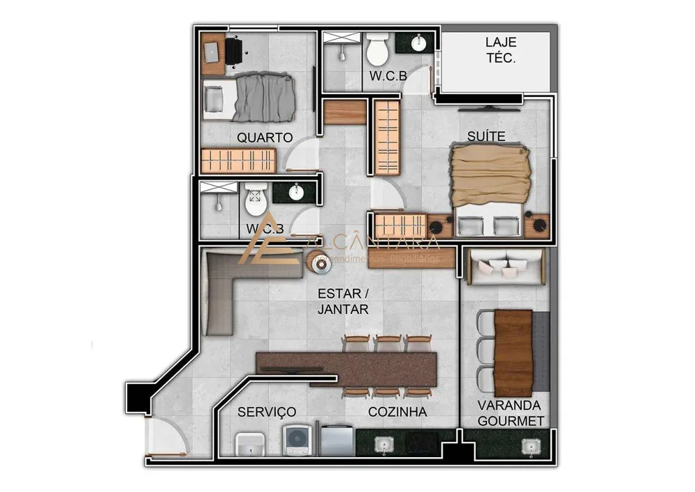 Apartamento, 2 quartos, 66 m² - Foto 14