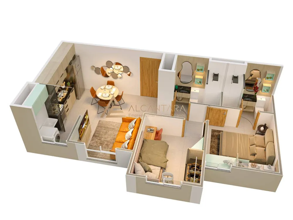 Apartamento, 2 quartos, 37 m² - Foto 13